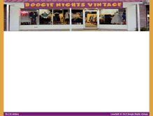Tablet Screenshot of boogienightsvintage.com